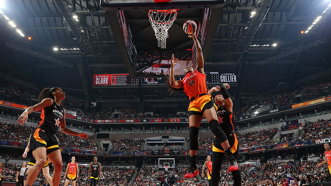 Highlights: Kayla Thornton 15-Point Double-Double in 2025 All-Star Game | 7/19/25